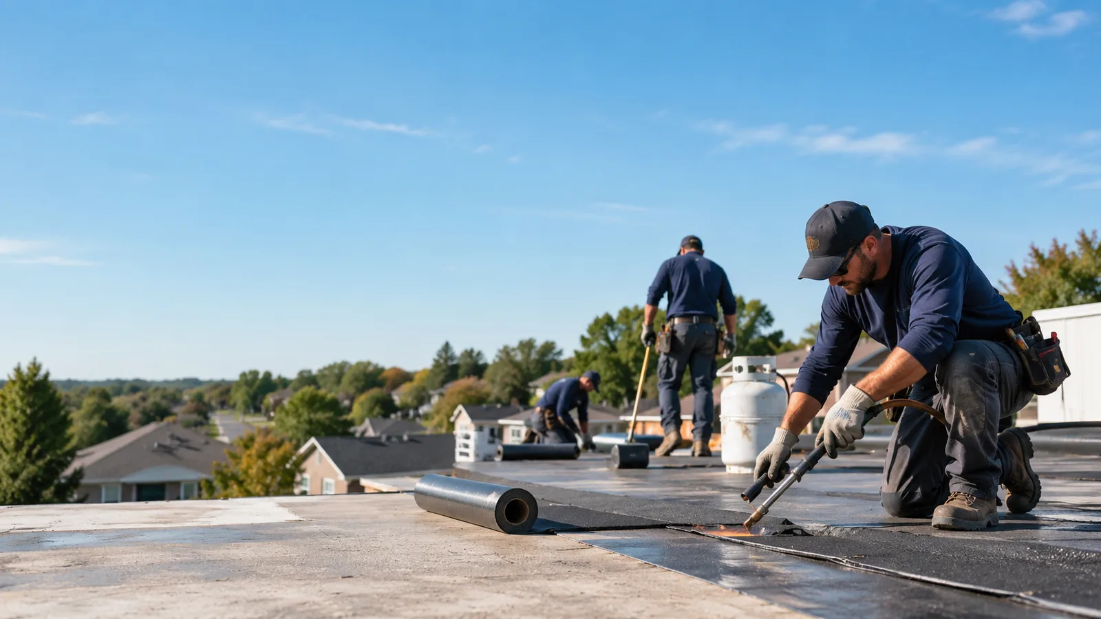 Flat Roof Leak Repair providers in Lillian, TX